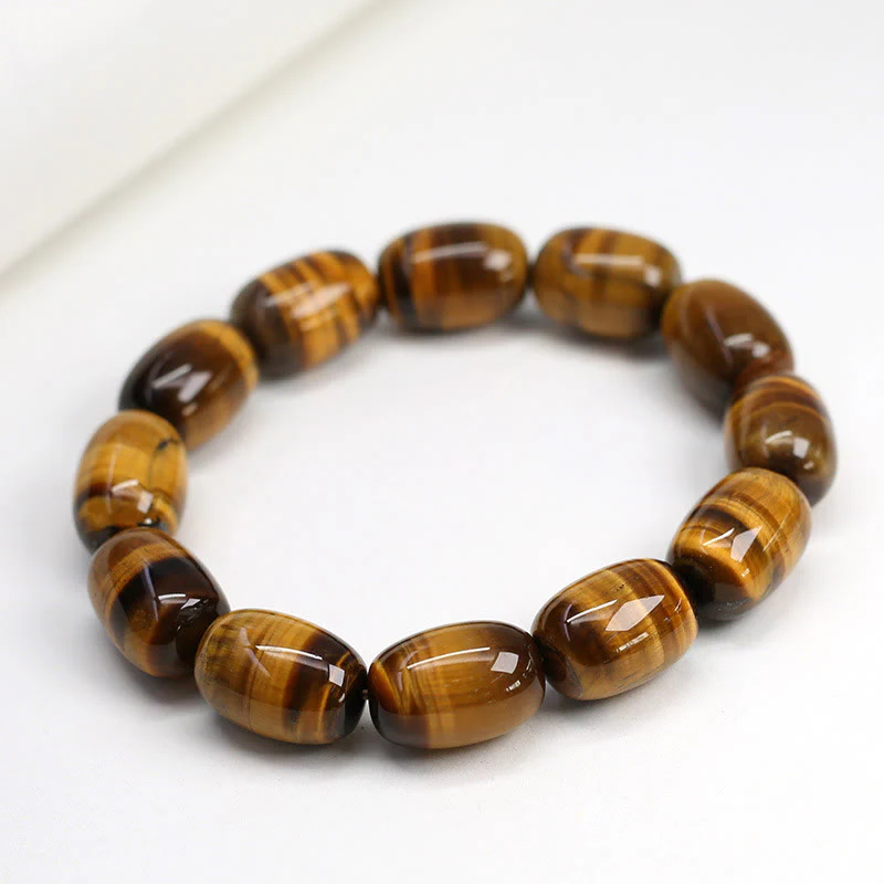 Braccialetto Buddha Stones Natural Tiger Eye Stone Integrity Willpower - Image 4