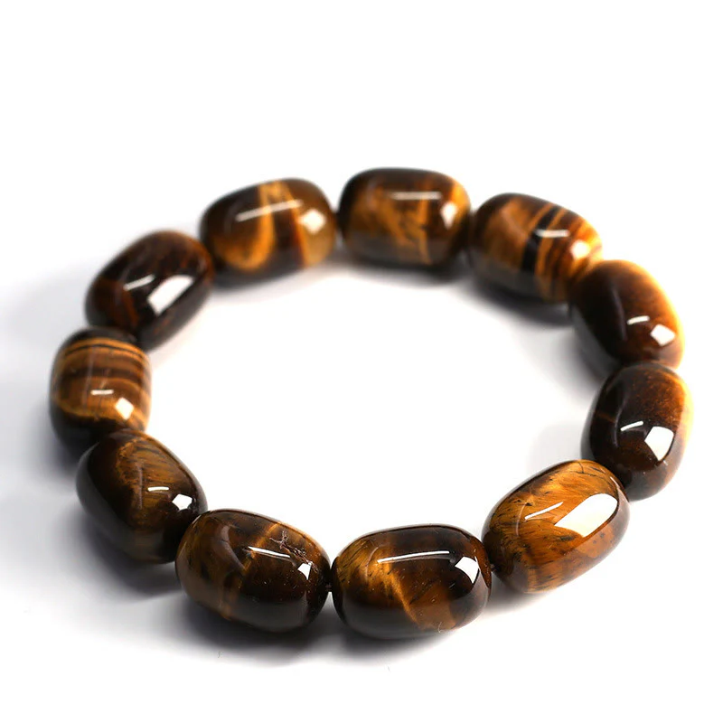 Braccialetto Buddha Stones Natural Tiger Eye Stone Integrity Willpower - Image 5