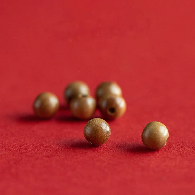 Braccialetto Buddha Stones Peach Wood Lotus Cinnabar Luck Wealth - Image 7