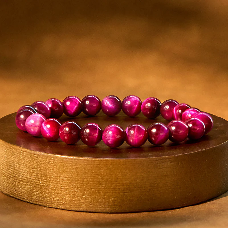 Braccialetto Buddha Stones Red Tiger Eye Calm - Image 11