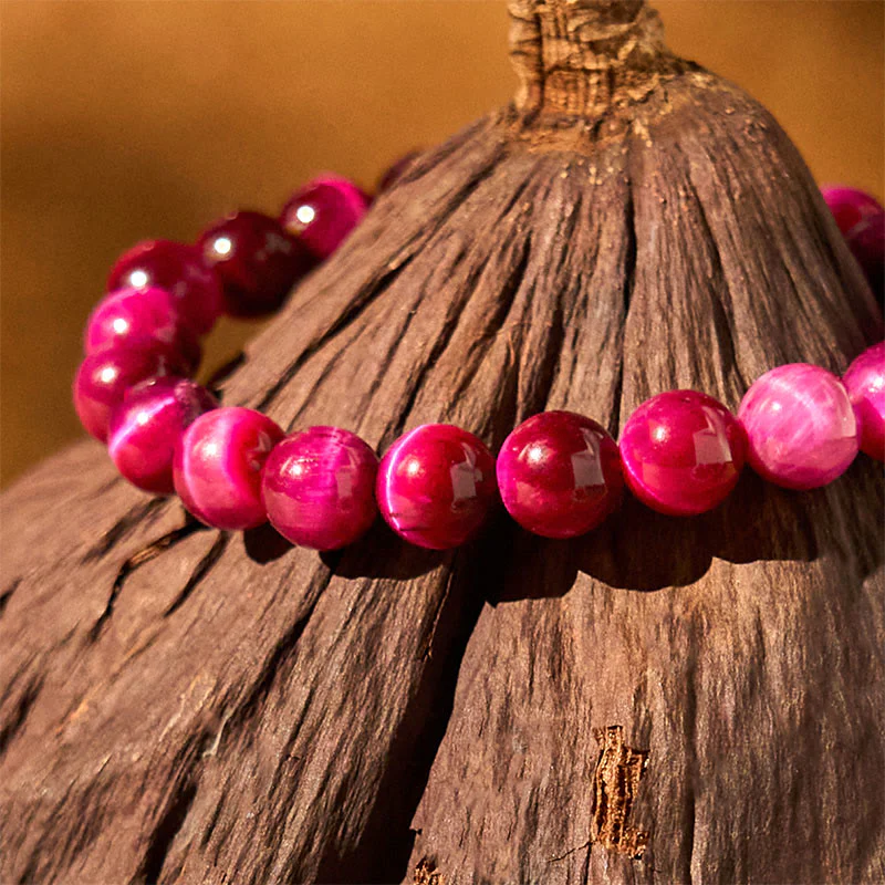 Braccialetto Buddha Stones Red Tiger Eye Calm - Image 13