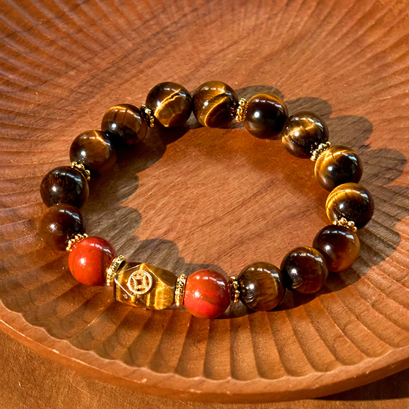 Braccialetto Buddha Stones Tiger Eye Coraggio - Image 3