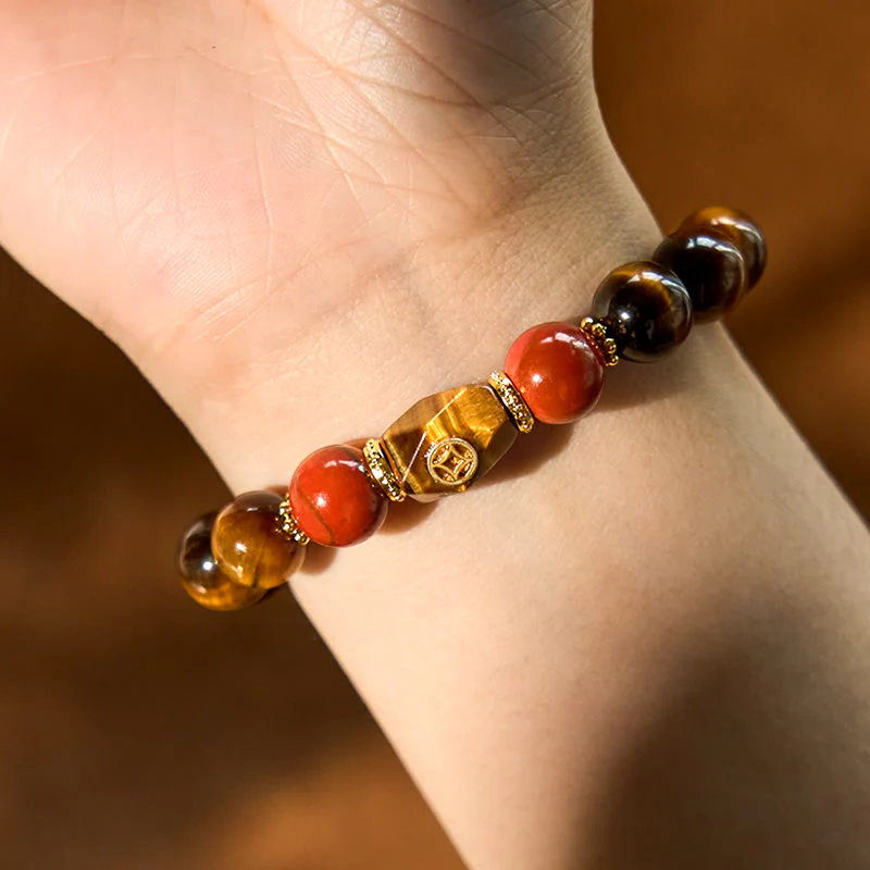 Braccialetto Buddha Stones Tiger Eye Coraggio - Image 7