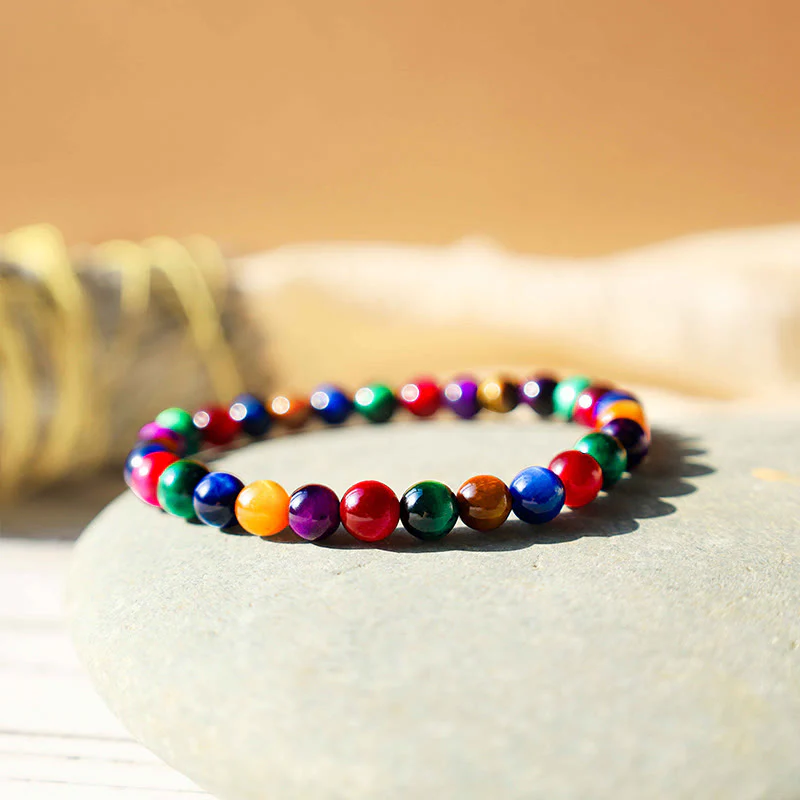 Braccialetto Buddha Stones Tiger Eye Resolve Courage - Image 2