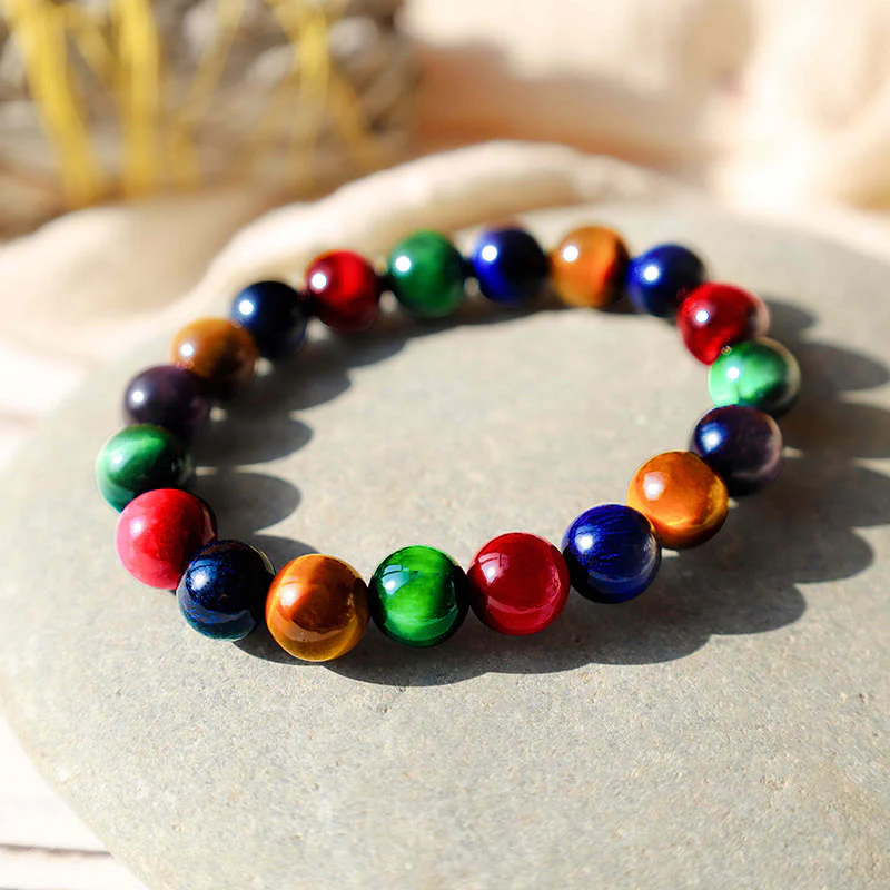 Braccialetto Buddha Stones Tiger Eye Resolve Courage - Image 6