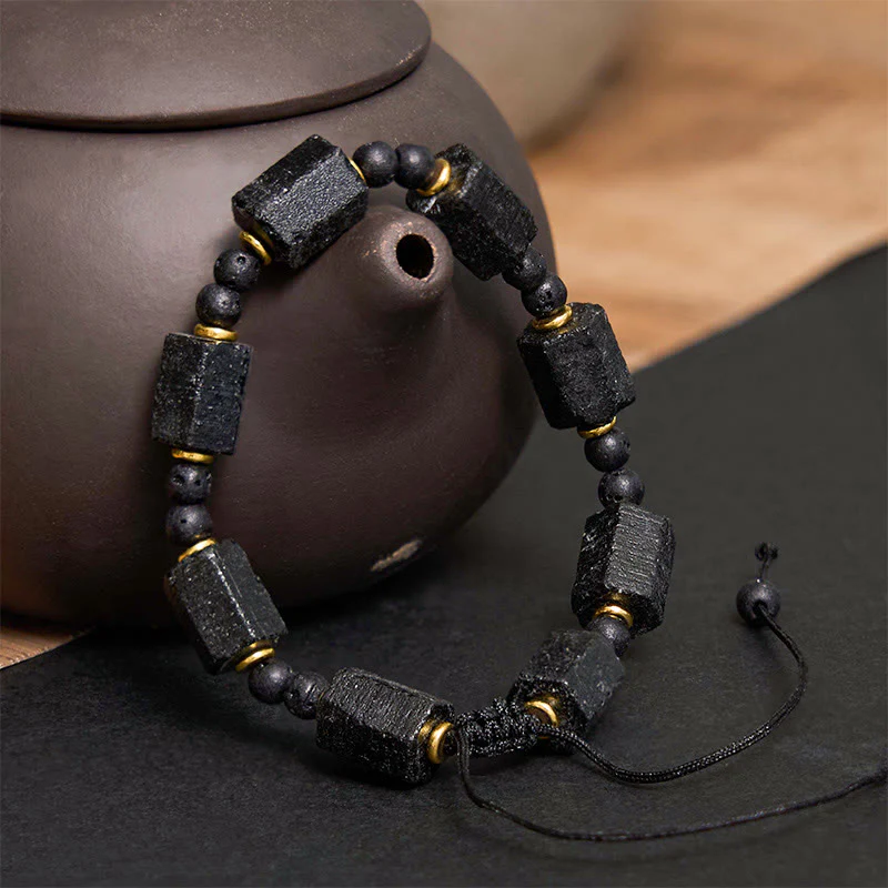 Braccialetto Buddha Stones Tormalina Nera Love - Image 2
