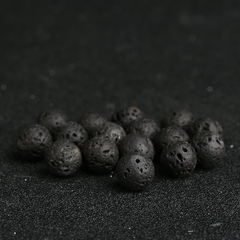 Braccialetto curativo in pietra lavica, pietra d'oro, arenaria blu, Buddha Stones - Image 17