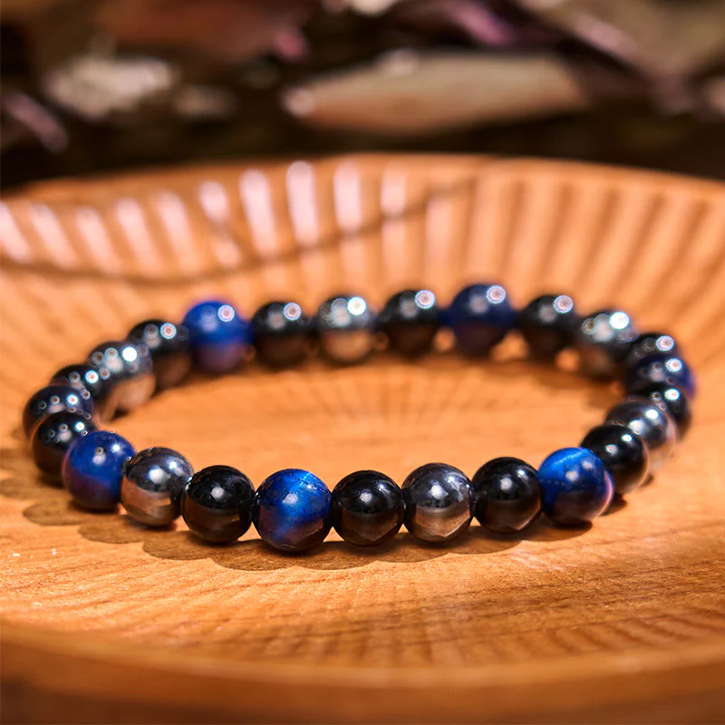 Bracciale della calma con vari cristalli di pietra di Buddha, malachite, lazurite, lapislazzuli, emimorfite - Image 76