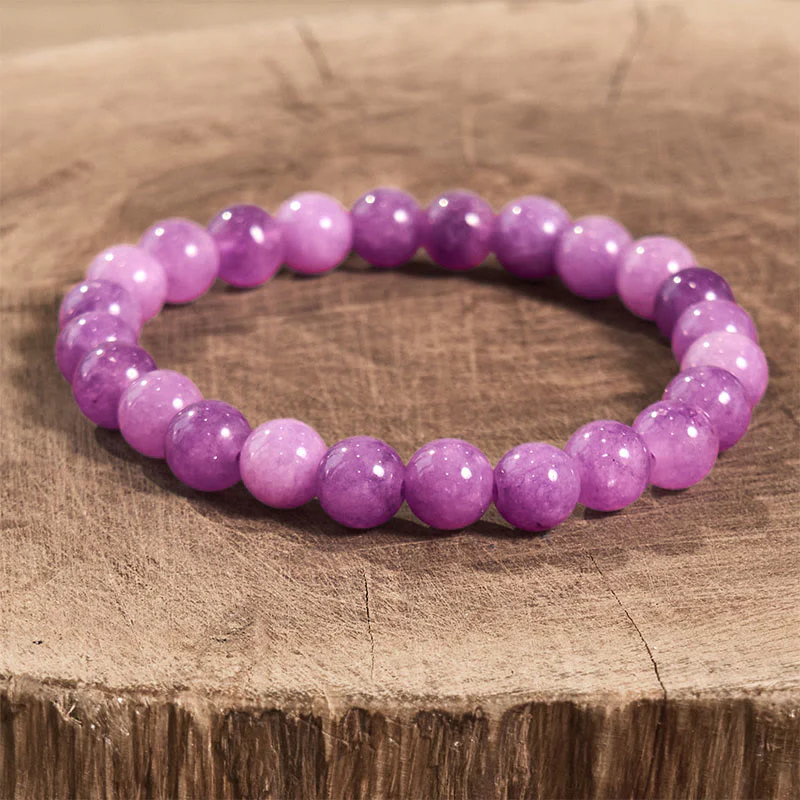 Bracciale della calma con vari cristalli di pietra di Buddha, malachite, lazurite, lapislazzuli, emimorfite - Image 84