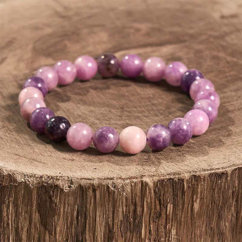 Bracciale della calma con vari cristalli di pietra di Buddha, malachite, lazurite, lapislazzuli, emimorfite - Image 99