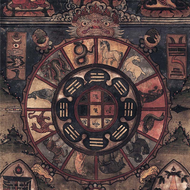 Braccialetto della fortuna in ambra e corno di pecora del Tibet con 108 perle di Mala Buddha Stones - Image 20