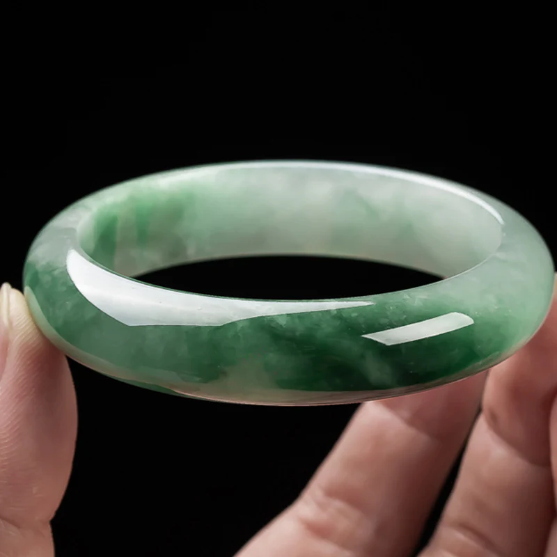 Braccialetto di benedizione della fortuna in giada naturale Buddha Stones - Image 4
