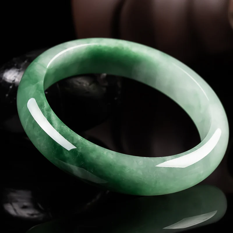 Braccialetto di benedizione della fortuna in giada naturale Buddha Stones - Image 7