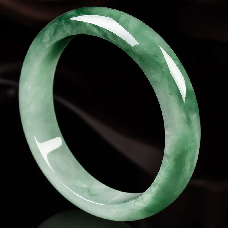 Braccialetto di benedizione della fortuna in giada naturale Buddha Stones - Image 9