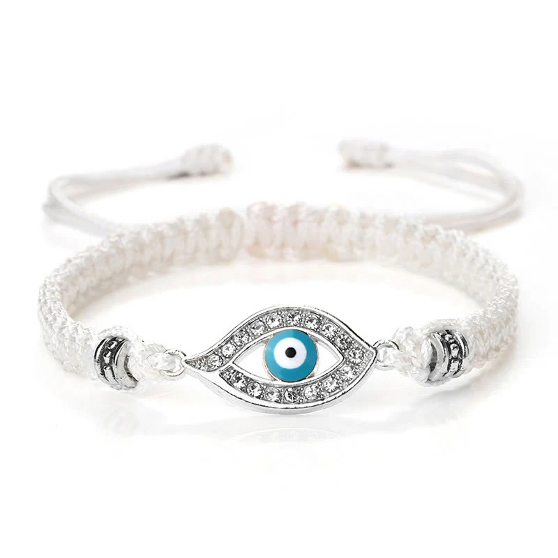 Braccialetto di corda Buddha Stones Evil Eye Keep Away Evil Spirits - Image 36