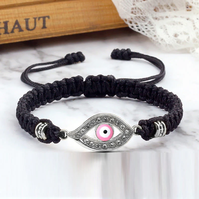 Braccialetto di corda Buddha Stones Evil Eye Keep Away Evil Spirits - Image 65