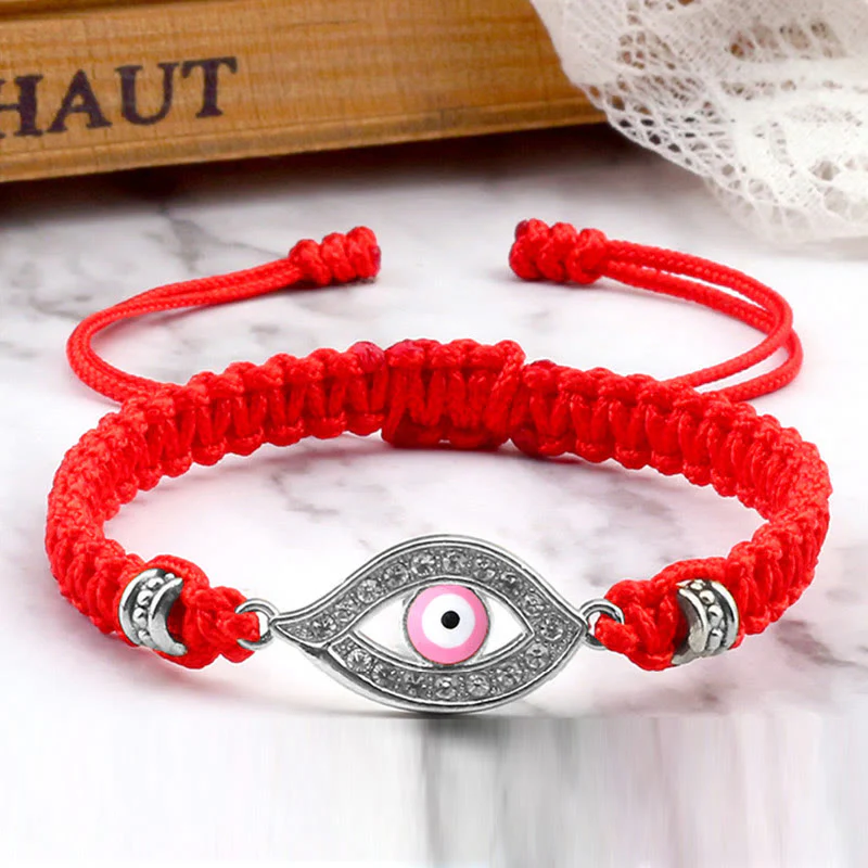 Braccialetto di corda Buddha Stones Evil Eye Keep Away Evil Spirits - Image 71