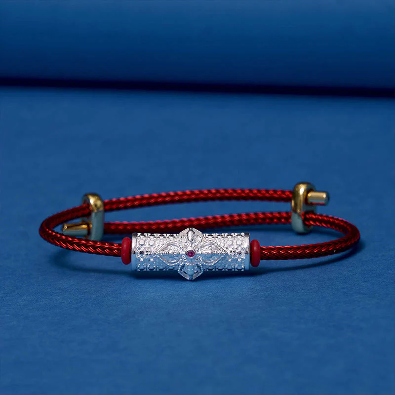 Braccialetto di corda rossa Buddha Stones - Image 28