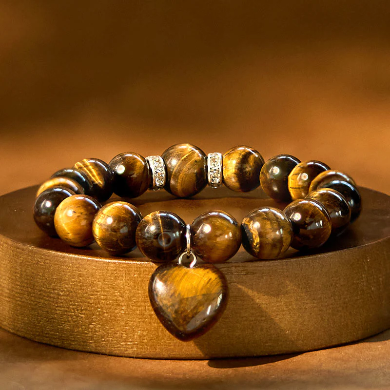 Braccialetto di equilibrio con cuore di amore in avventurina verde cristallo vario Buddha Stones - Image 22