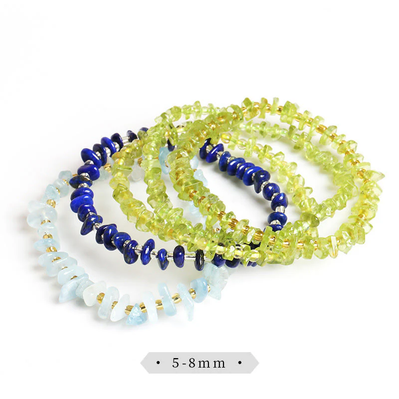 Braccialetto di equilibrio per meditazione in cristallo di pietra di forma irregolare naturale Buddha Stones - Image 17