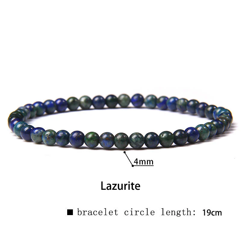 Braccialetto di guarigione con perline di cristallo di varie pietre Buddha Stones da 4 mm - Image 20