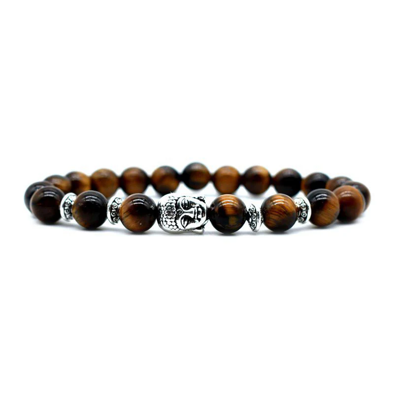 Braccialetto di guarigione dell'amore con Buddha Stones e ametista - Image 16