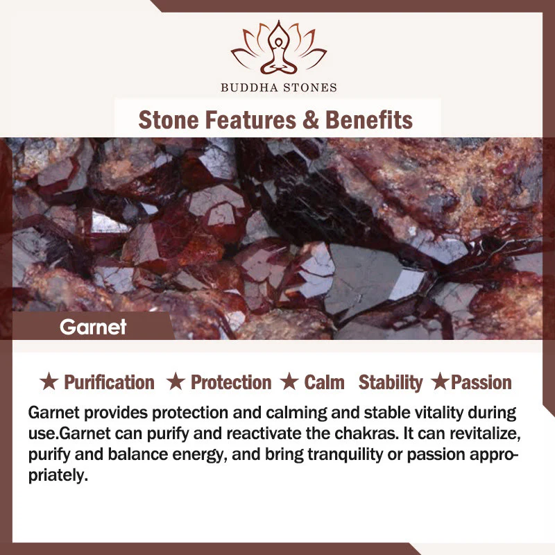 Braccialetto di perle curative in quarzo naturale Buddha Stones - Image 75
