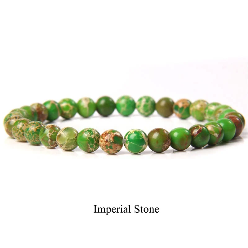 Braccialetto di perle curative in quarzo naturale Buddha Stones - Image 80
