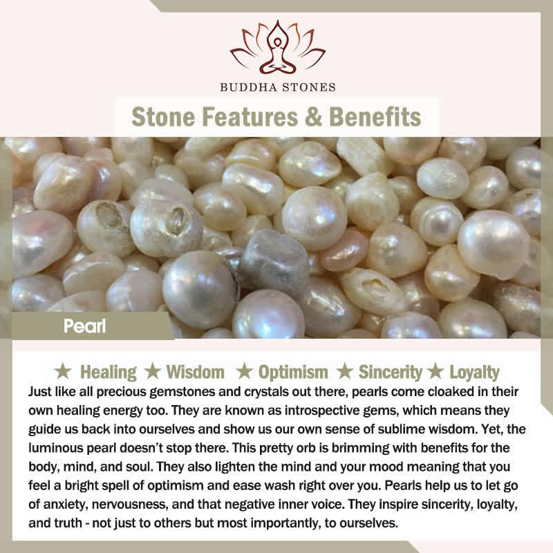 Braccialetto di perle di saggezza e felicità in giada Hetian di perle naturali - Image 15