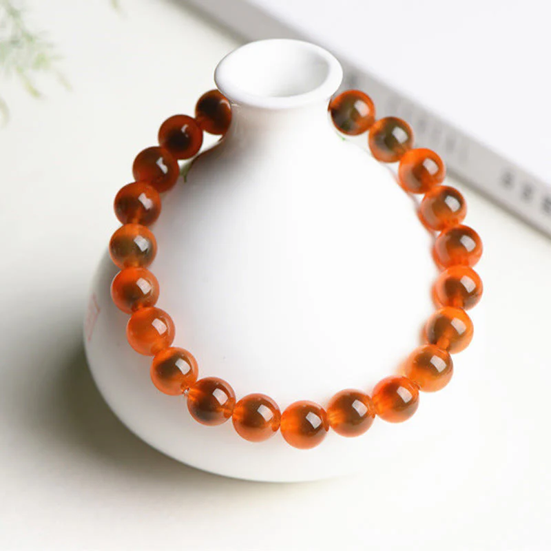 Braccialetto di perline di forza armonia agata caramella colorata naturale Buddha Stones - Image 16