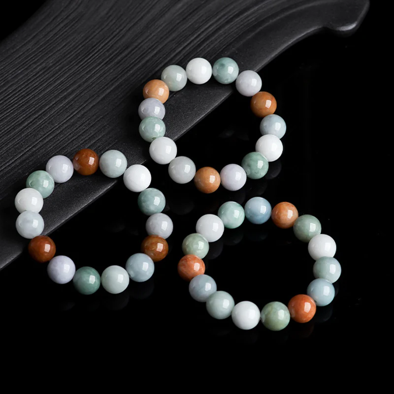 Braccialetto di protezione curativa in giada naturale Buddha Stones - Image 8
