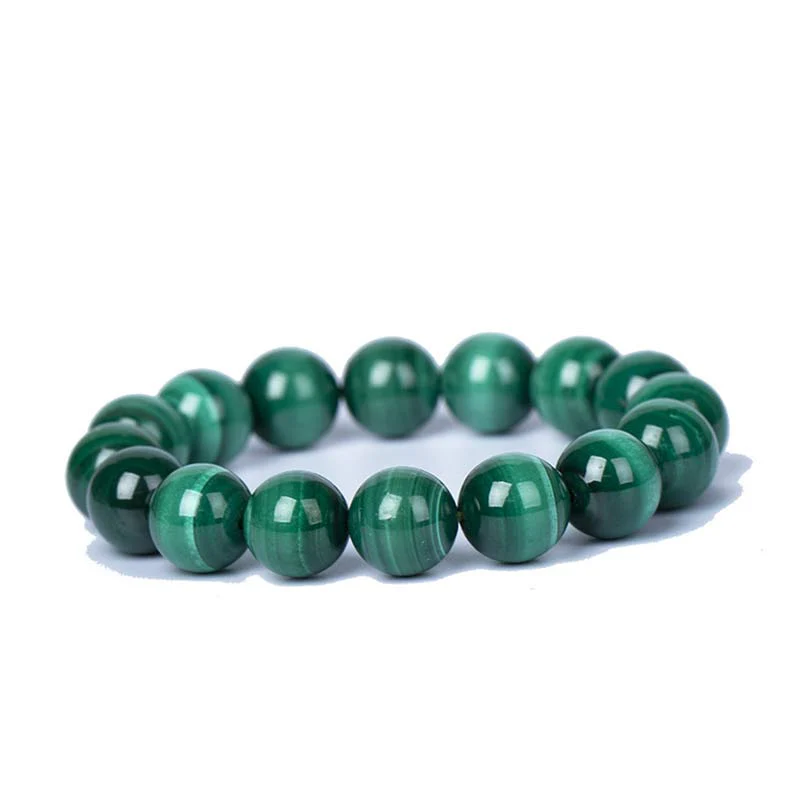Braccialetto di protezione e calma in malachite naturale Buddha Stones - Image 14