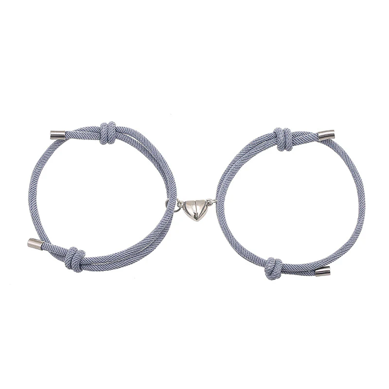 Braccialetto magnetico per coppia con corda e forza 2 pezzi - Image 23