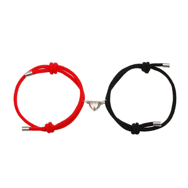 Braccialetto magnetico per coppia con corda e forza 2 pezzi - Image 7