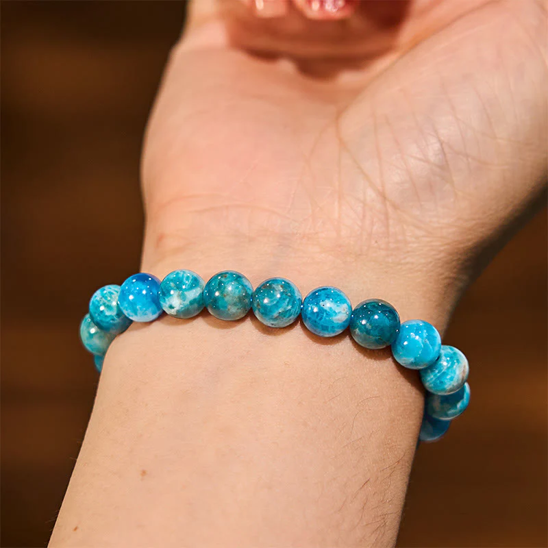 Braccialetto motivazionale Buddha Stones Apatite - Image 5