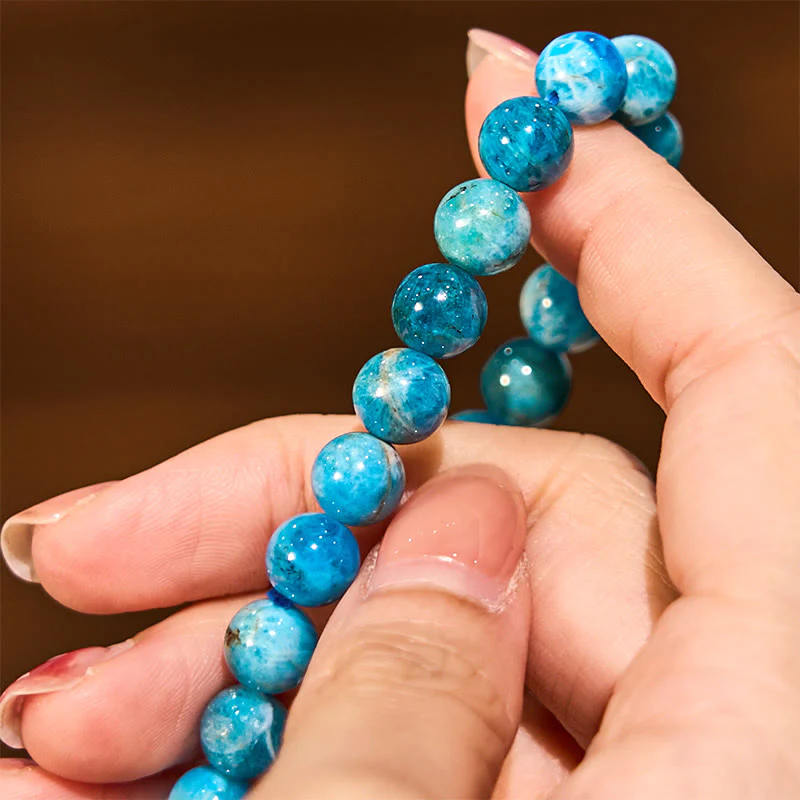Braccialetto motivazionale Buddha Stones Apatite - Image 6