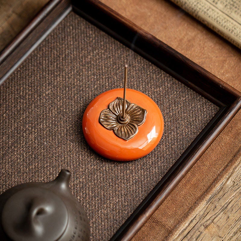 Bruciatore di incenso in ceramica per meditazione e guarigione, porta incenso - Image 7