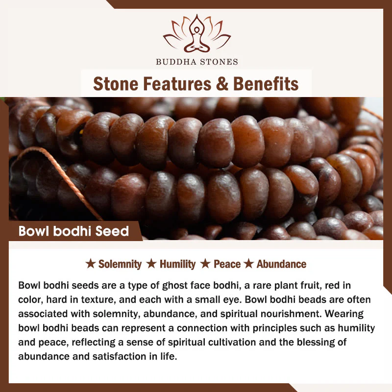 Buddha Stones 108 Mala Beads Bowl Bodhi Seed Braccialetto della Pace in Corda Colorata - Image 6