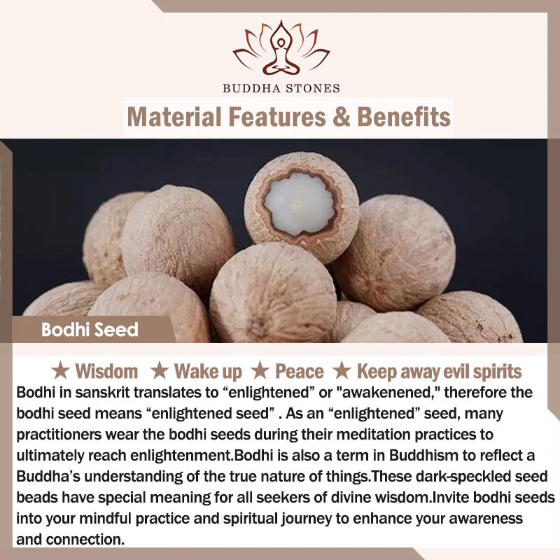 Buddha Stones 108 Mala Beads Gradient Bodhi Seed Green Tara Buddha Braccialetto inciso Peace Harmony - Image 13