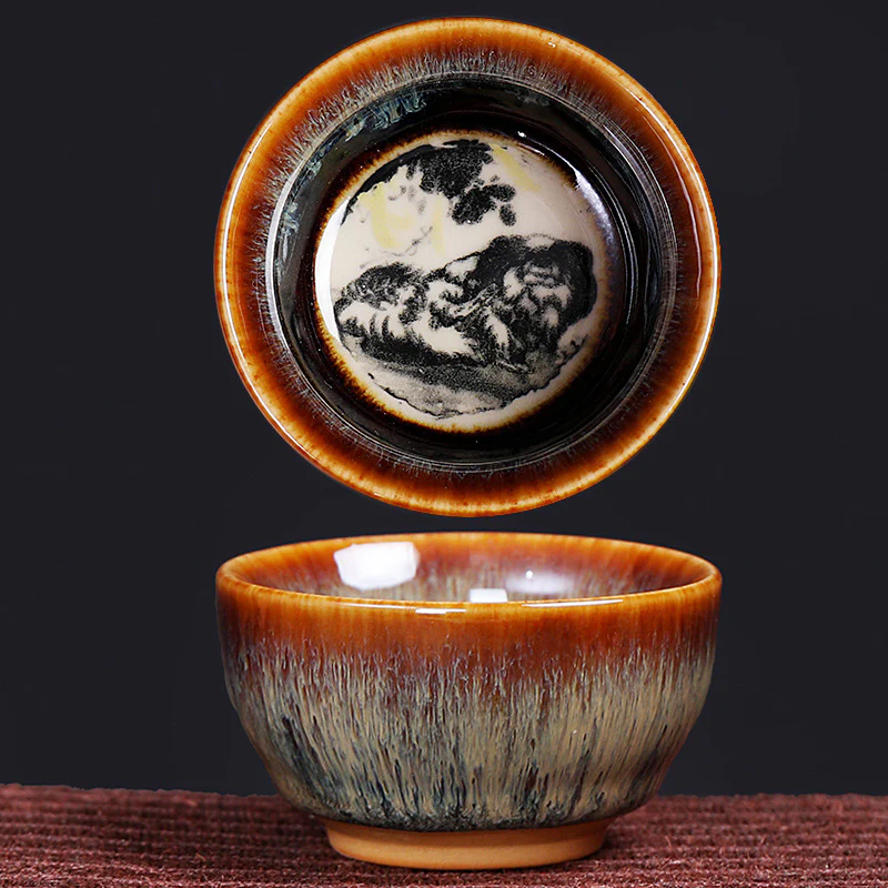 Buddha Stones 12 Zodiaco cinese Modello Tazza da tè in ceramica Kung Fu Jian Cinese Zhan Tazza da tè 73ml - Image 17