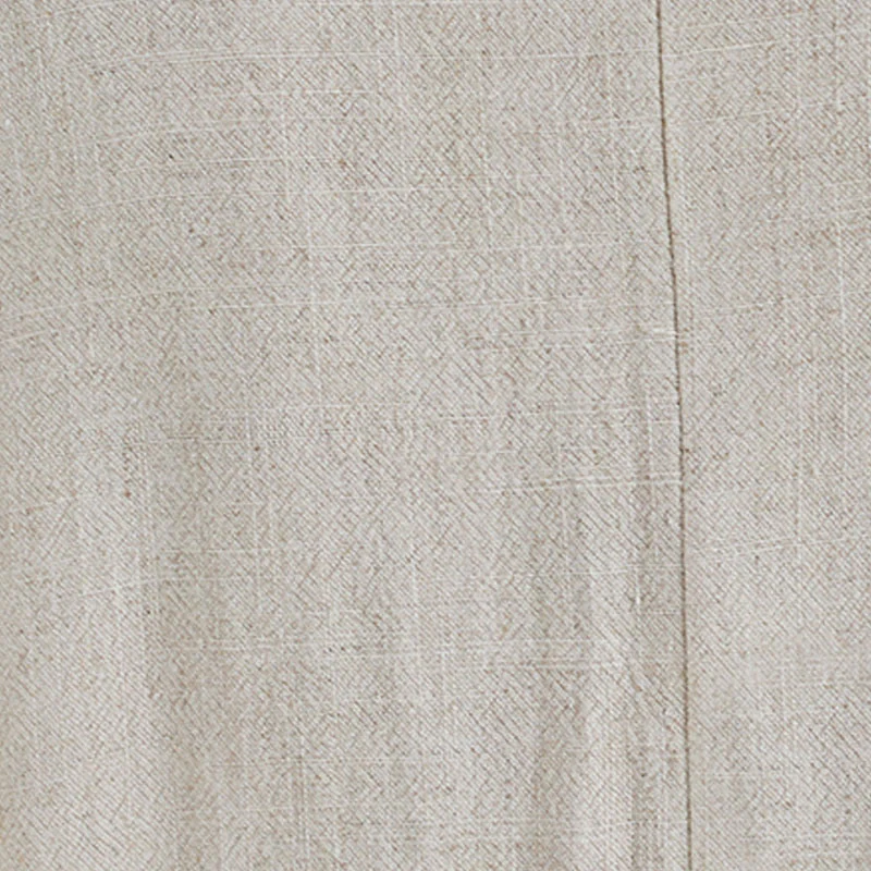 Buddha Stones 2 pezzi design semplice Zen Tai Chi Meditazione Abbigliamento cotone lino Top Pantaloni Set da donna - Image 9