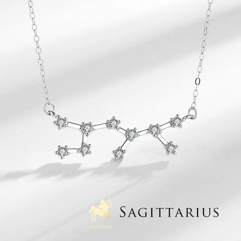 Buddha Stones 925 Sterling Silver 12 Costellazioni dello Zodiaco Astrologia Benedizione Collana Pendente - Image 28