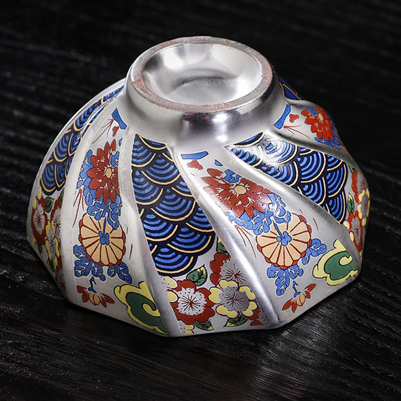 Buddha Stones Fiori di crisantemo Tazza da tè in ceramica Tazza da tè Kung Fu - Image 17