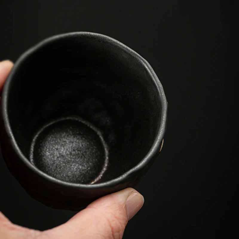 Buddha Stones Baccello di loto Foglia Fiore Nuvole di buon auspicio Tazza da tè in ceramica Tazza da tè Kung Fu - Image 5