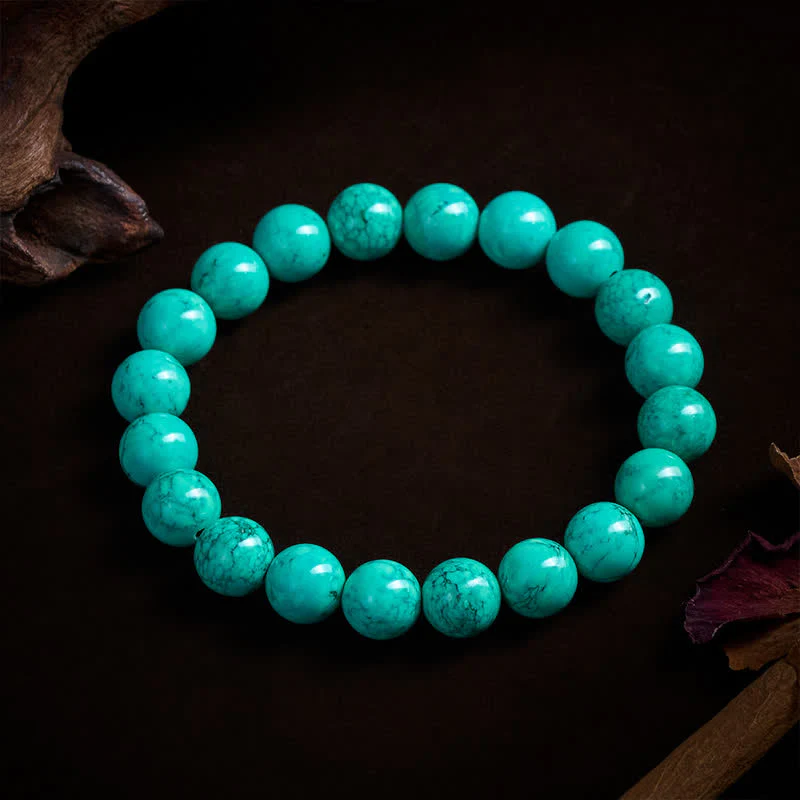 Buddha Stones Bracciale protettivo in turchese tibetano - Image 9