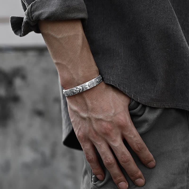Buddha Stones Bracciale regolabile FengShui Lucky PiXiu Protection - Image 10