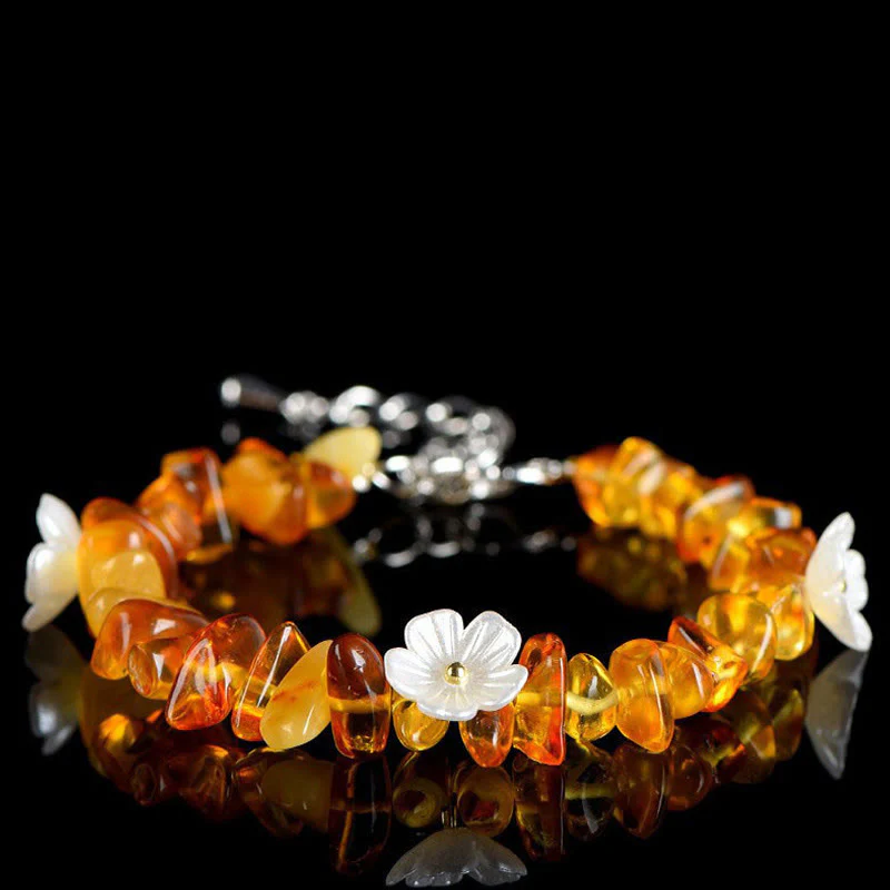 Buddha Stones Bracciale Serenity con Acquamarina Naturale, Peridoto, Quarzo Fragola e Vari Cristalli - Image 24