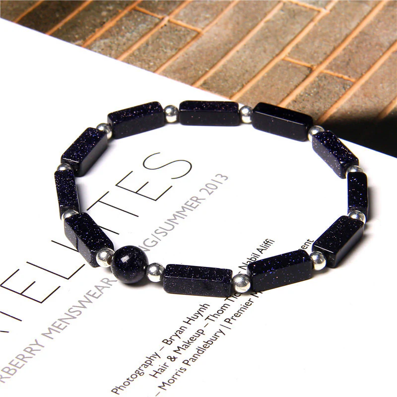 Buddha Stones Braccialetto per l'equilibrio spirituale con cristallo naturale di ametista e occhio di tigre - Image 20