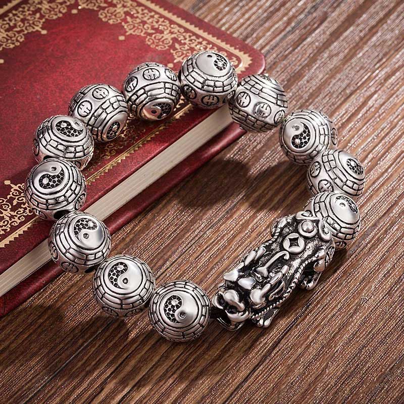 Buddha Stones Braccialetto tibetano FengShui PiXiu della ricchezza
