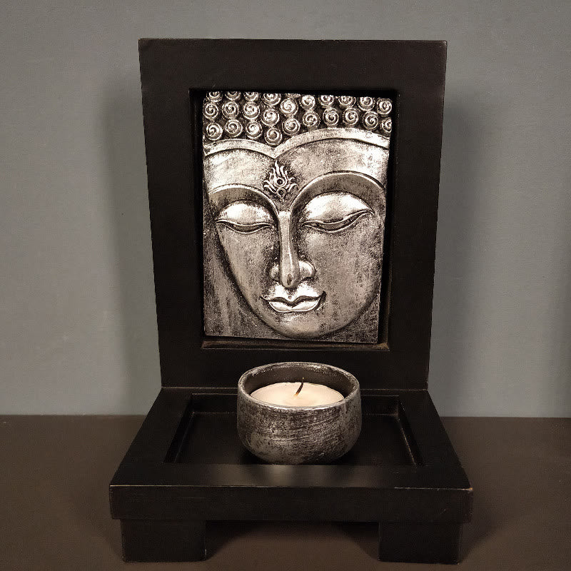 Buddha Stones Buddha Compassione Serenità Casa Preghiera Altare Zen Decorazione - Image 12